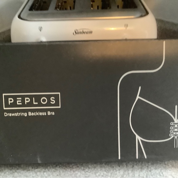 Drawstring Backless Bra - Picture 2 of 3